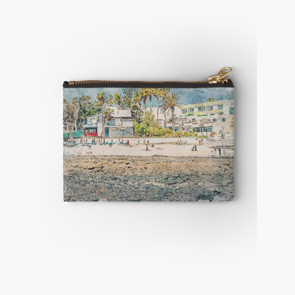 Item preview, Corralejo Fuerteventura Watercolour Effect Photo 28 designed and sold by GG WALL ART.