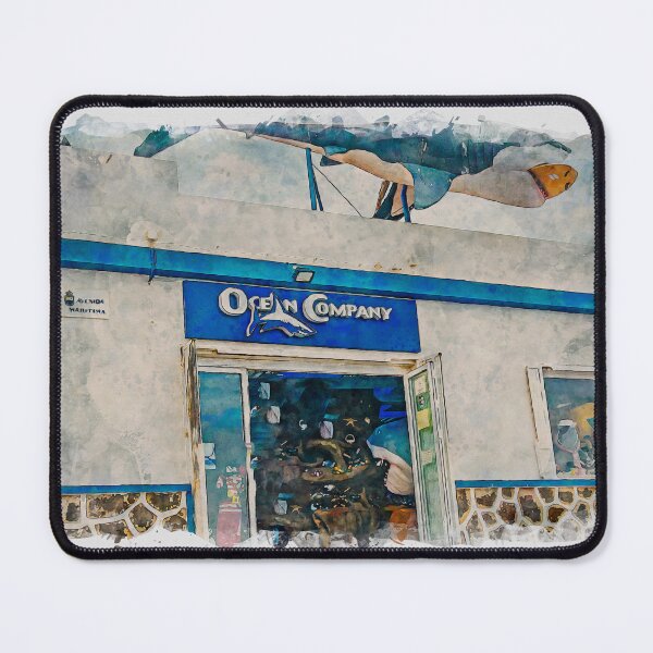 Item preview, Corralejo Fuerteventura Watercolour Effect Photo 29 designed and sold by GG WALL ART.