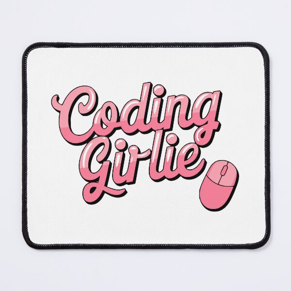Item preview, Coding Girlie! Pink Computer Mouse designed and sold by PMCreative.