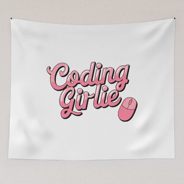 Item preview, Coding Girlie! Pink Computer Mouse designed and sold by PMCreative.