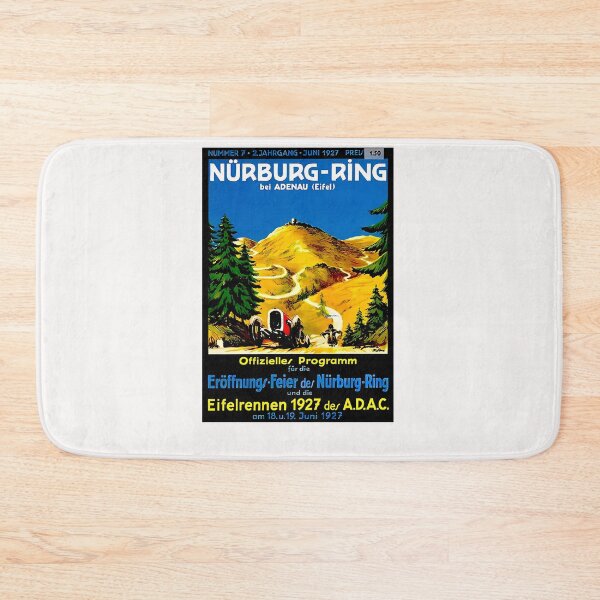 Item preview, Blast from the past art  Nurburgring 1927 designed and sold by Helios Be. Lavsh.