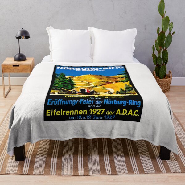 Item preview, Blast from the past art  Nurburgring 1927 designed and sold by Helios Be. Lavsh.