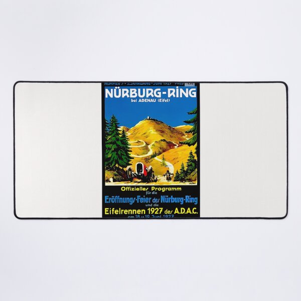 Item preview, Blast from the past art Nurburgring 1927 designed and sold by Helios Be. Lavsh.