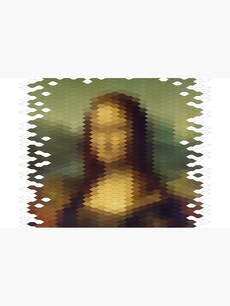 Thumbnail 2 of 2, Laptop Skin, The Mona Lisa Smiles designed and sold by PASdesign.