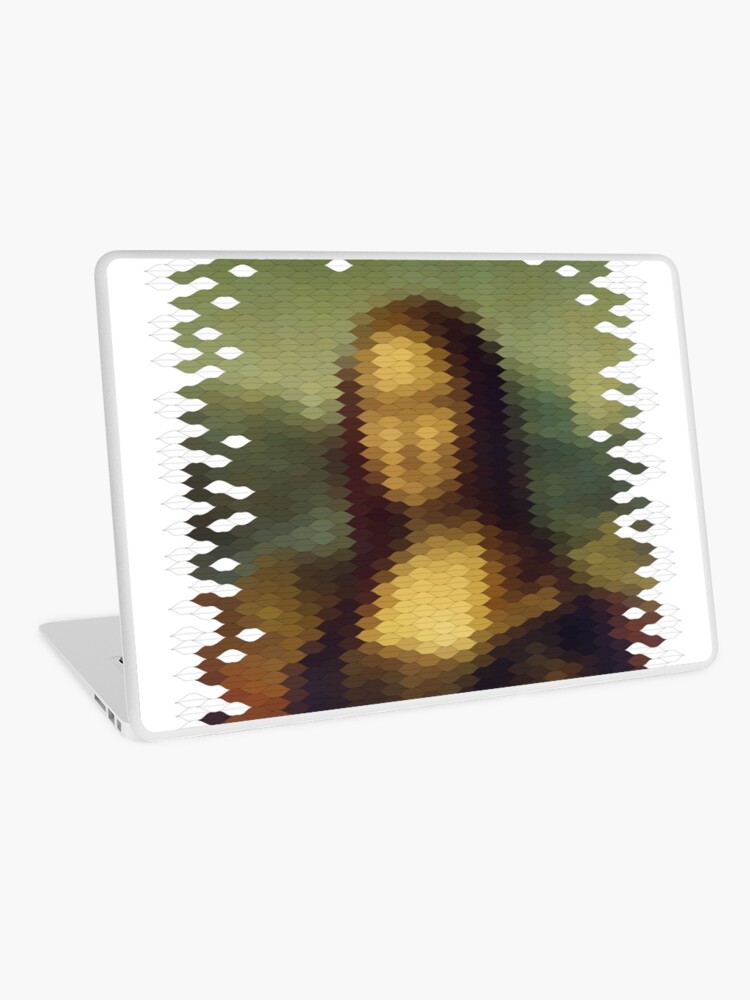 Thumbnail 1 of 2, Laptop Skin, The Mona Lisa Smiles designed and sold by PASdesign.