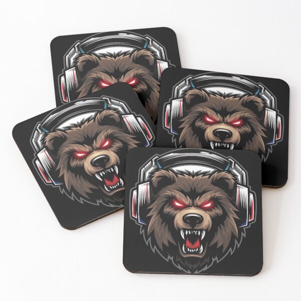 Item preview, Angry Gamer Beast Bear designed and sold by The Art of Kkatarynka.