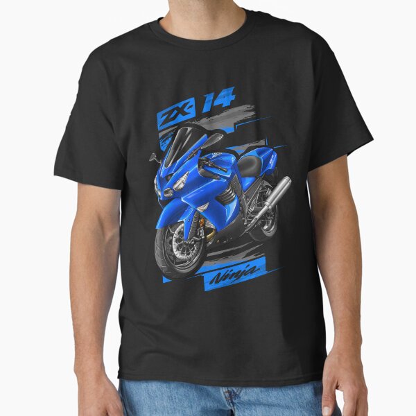 Item preview, Kawasaki ZX14 2006 (Candy Thunder Blue) for Motorcycle Riders designed and sold by MotoApparelHub.
