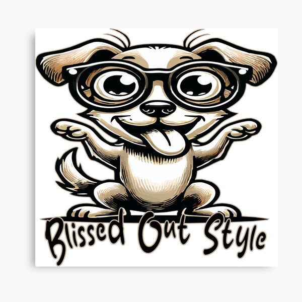 Artikel-Vorschau von Blissed out Style Dog, designt und verkauft von Nordseeadler.