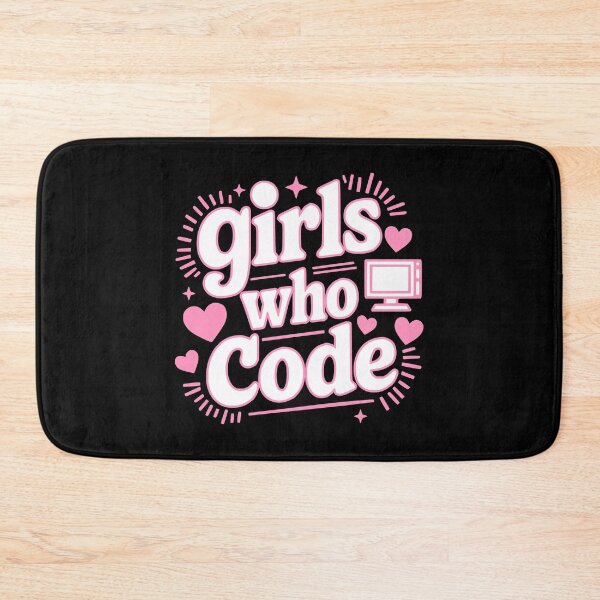 Item preview, Girls Who Code! Pink Coding designed and sold by PMCreative.
