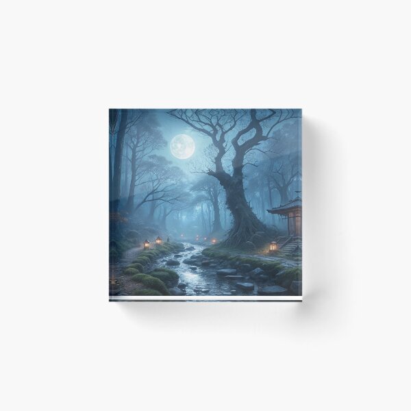 Item preview, epic anime landscape designed and sold by Anime9122.