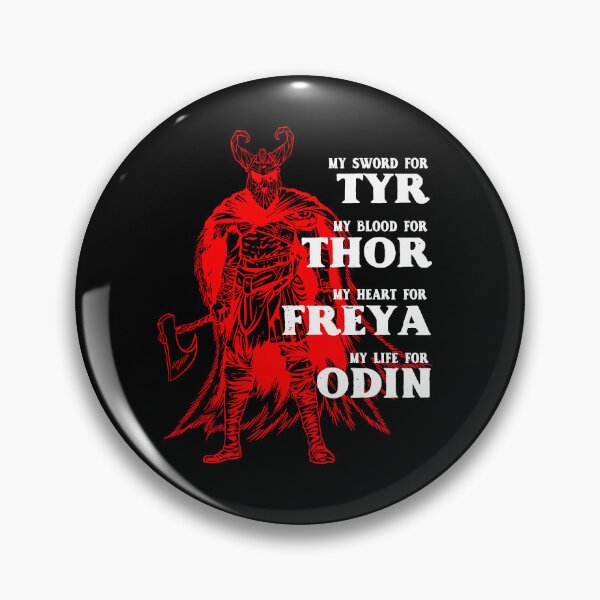Item preview, My Sword for Tyr, Blood for Thor, Heart Freya, Life for Odin designed and sold by NUMAcreations.
