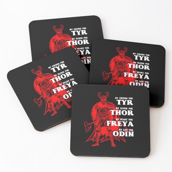 Item preview, My Sword for Tyr, Blood for Thor, Heart Freya, Life for Odin designed and sold by NUMAcreations.