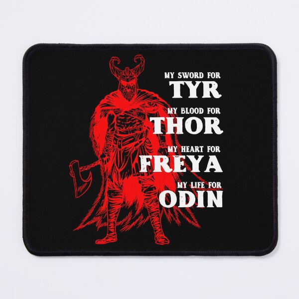 Item preview, My Sword for Tyr, Blood for Thor, Heart Freya, Life for Odin designed and sold by NUMAcreations.