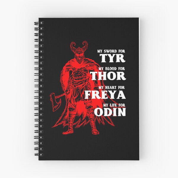 Item preview, My Sword for Tyr, Blood for Thor, Heart Freya, Life for Odin designed and sold by NUMAcreations.