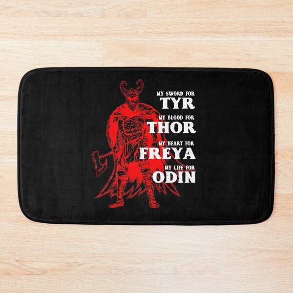 Item preview, My Sword for Tyr, Blood for Thor, Heart Freya, Life for Odin designed and sold by NUMAcreations.