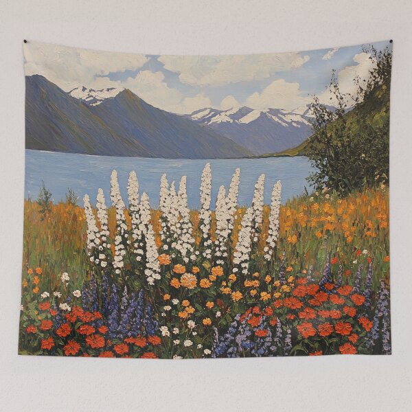 Item preview, Alaska state | Post-impressionist painting style designed and sold by ComicsFactory.