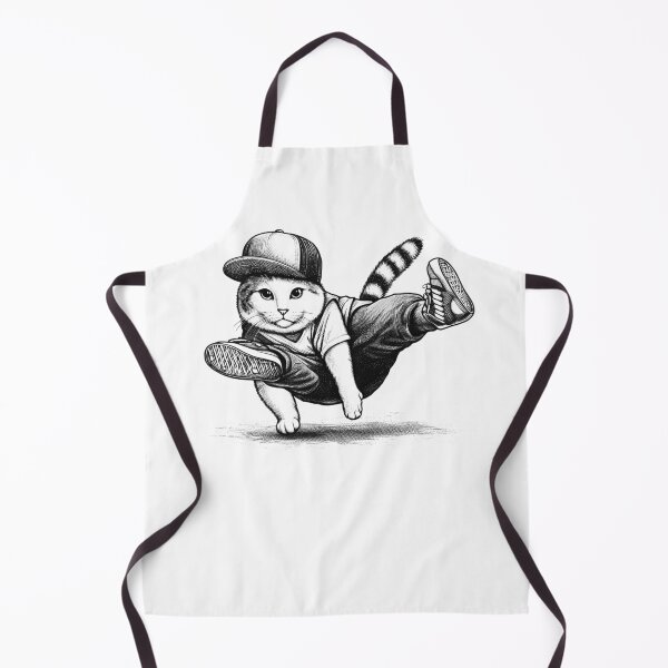 Item preview, Cat Dancing Acrobatic Hip Hop designed and sold by Kimberley King Art  King Art.