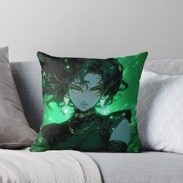 Item preview, Elegant Gothic Emerald Fantasy Anime Girl designed and sold by bubblegoth.