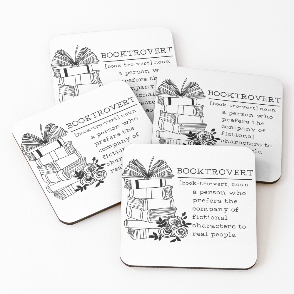 Item preview, Coasters (Set of 4) designed and sold by LibraryCore.