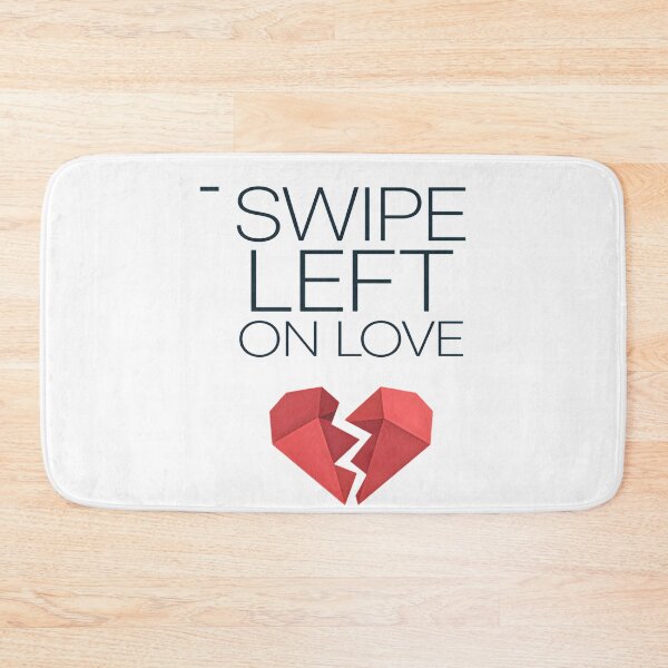 Item preview, Swipe Left on Love – Anti-Valentine’s Day Humor designed and sold by Taans-Creation.