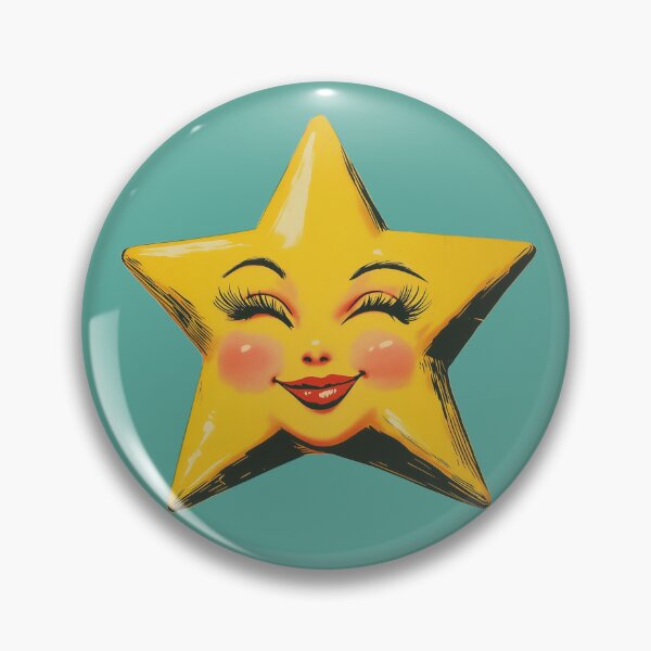 Item preview, Happy Vintage Star designed and sold by RoseoftheWild.