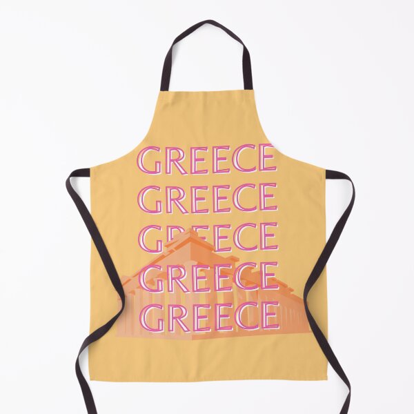 Item preview, Greece Travel Art, Summer Travel Art, Orange designed and sold by Magic Love Art Print.