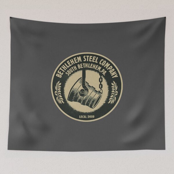 Item preview, Vintage Bethlehem Steel Fan Art designed and sold by Kujo Dangerous Vintage.