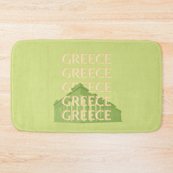 Item preview, Greece Travel Art, Summer Travel Art, Green designed and sold by Magic Love Art Print.