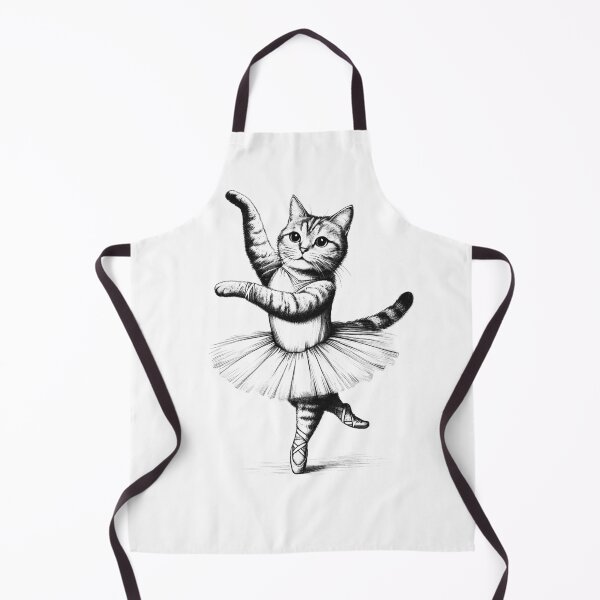 Item preview, Cat Dancing Ballet Dancer designed and sold by Kimberley King Art King Art.