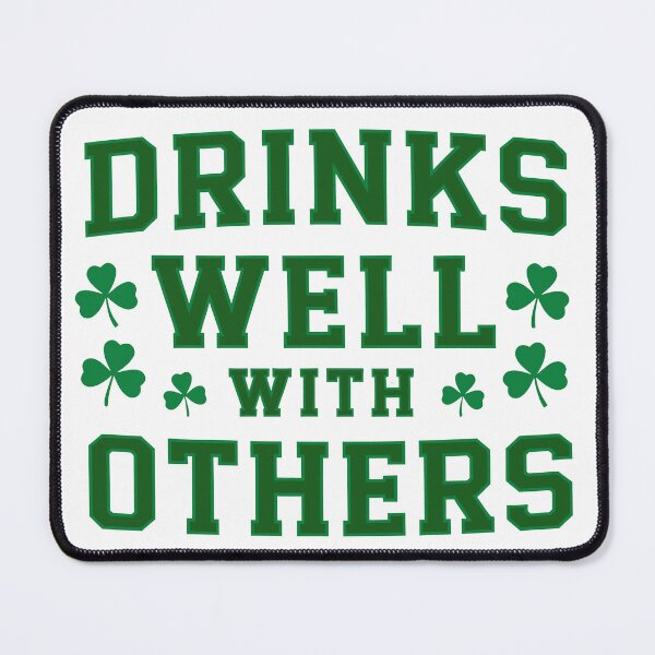 Item preview, Drinks Well With Others designed and sold by Angry Swan Designs.