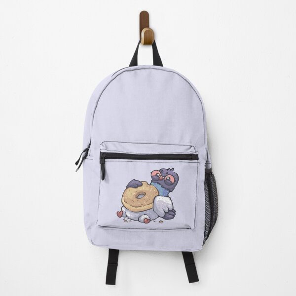 Item preview, Cute Fat Pigeon with Bagel designed and sold by SketchesWSara.