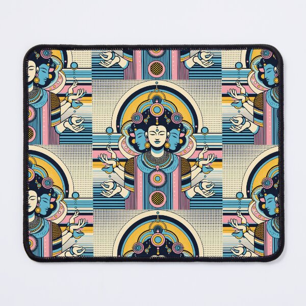 Item preview, Abstract Hindu Buddhist Meditation Art | Zen Yoga Mandala Design designed and sold by InevitableAum.