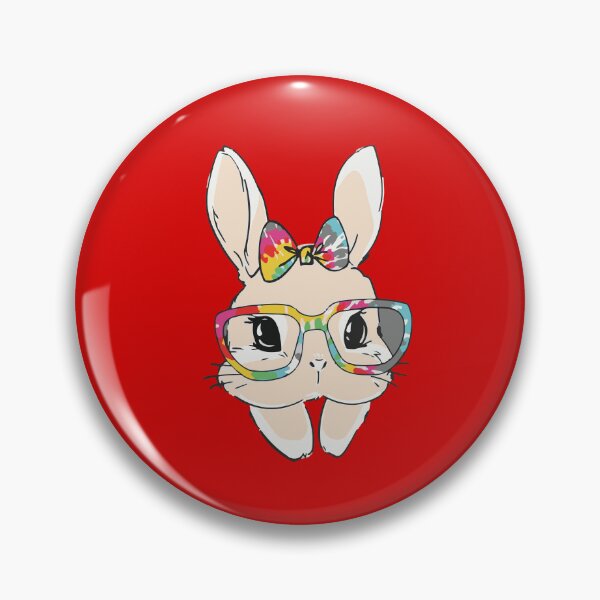 Item preview, Cute Bunny Face Tie Dye  designed and sold by DesignDenDo ⭐⭐⭐⭐⭐.