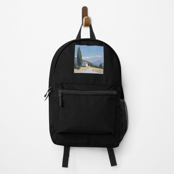Item preview, Albania landscape | Post-impressionist painting style designed and sold by ComicsFactory.