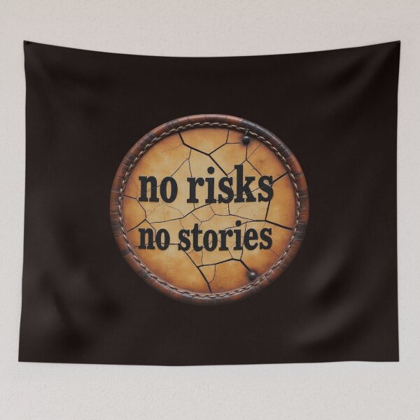 Item preview, No Risks No Stories designed and sold by VSVT.