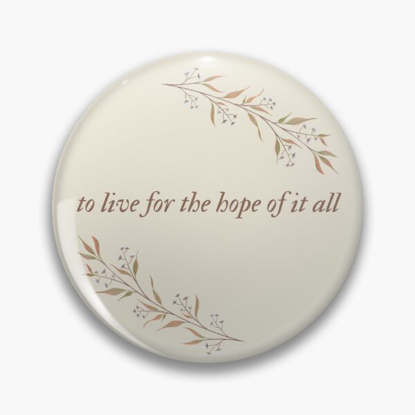 Item preview, to live for the hope of it all designed and sold by TheBolter.