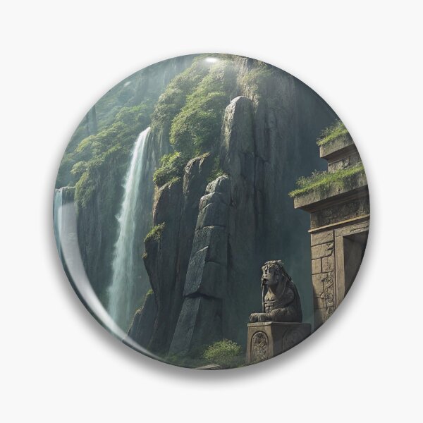 Item preview, epic anime landscape designed and sold by Anime9122.