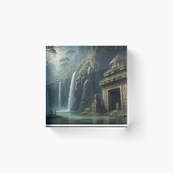 Item preview, epic anime landscape designed and sold by Anime9122.
