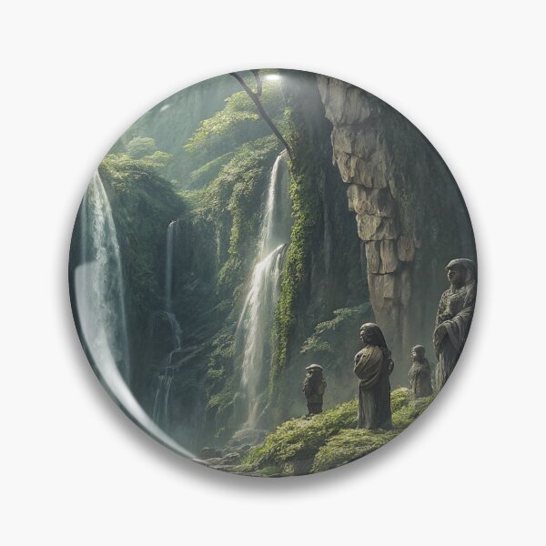 Item preview, epic anime landscape designed and sold by Anime9122.