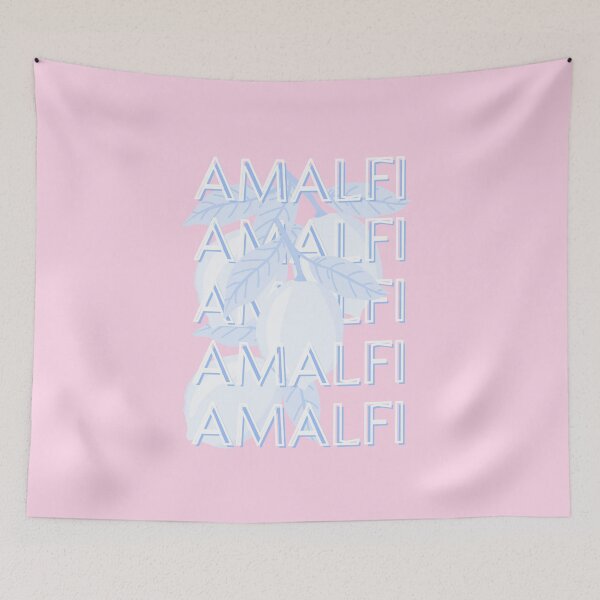 Item preview, Amalfi Coast, Italy, Travel Art, Preppy designed and sold by Magic Love Art Print.