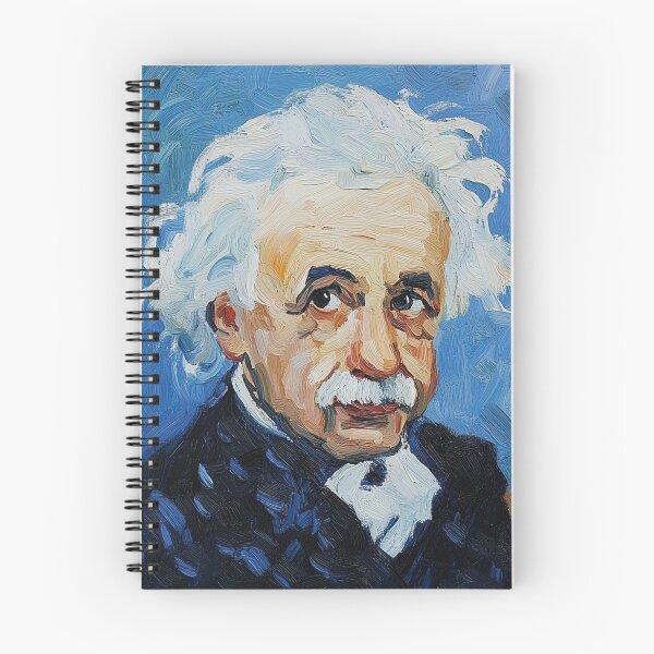 Item preview, Albert Einstein | Post-impressionist painting style designed and sold by ComicsFactory.