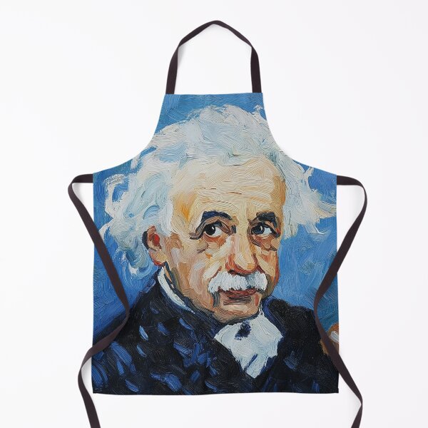 Item preview, Albert Einstein | Post-impressionist painting style designed and sold by ComicsFactory.