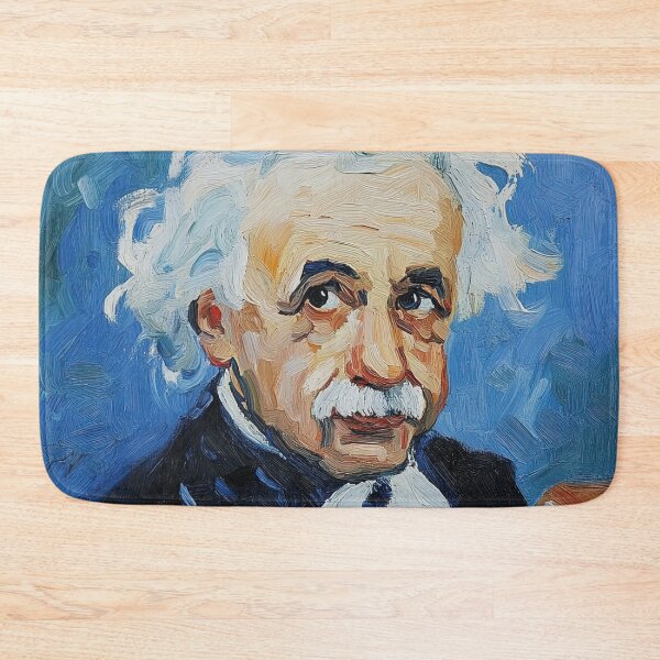 Item preview, Albert Einstein | Post-impressionist painting style designed and sold by ComicsFactory.