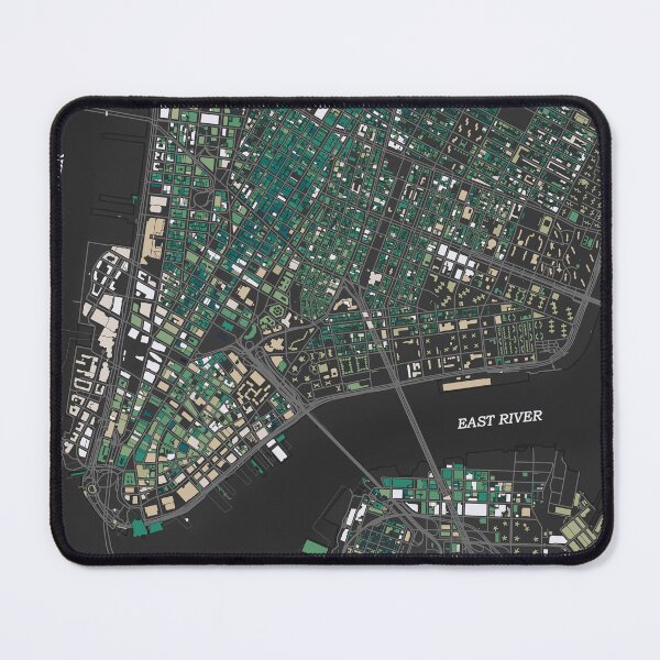 Item preview, New York City Building Map designed and sold by DreamingBeetle.