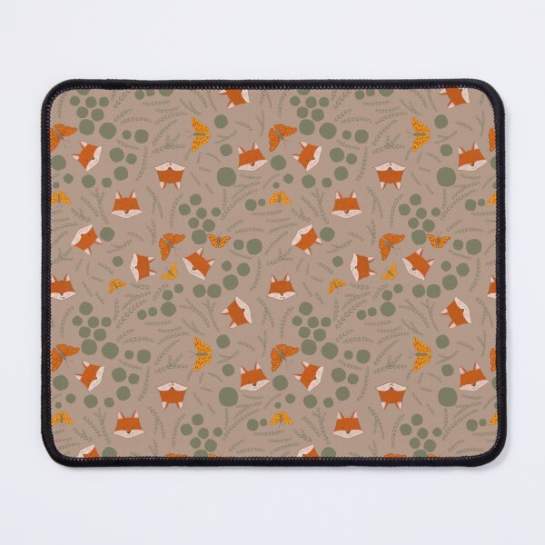 Item preview, Foxes and Flutters Pattern designed and sold by RaineyYeager.