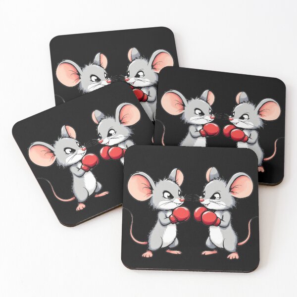 Item preview, Boxing Mice Showdown designed and sold by SteadyRolling.