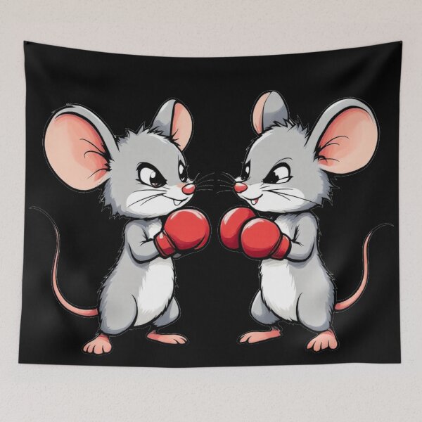 Item preview, Boxing Mice Showdown designed and sold by SteadyRolling.