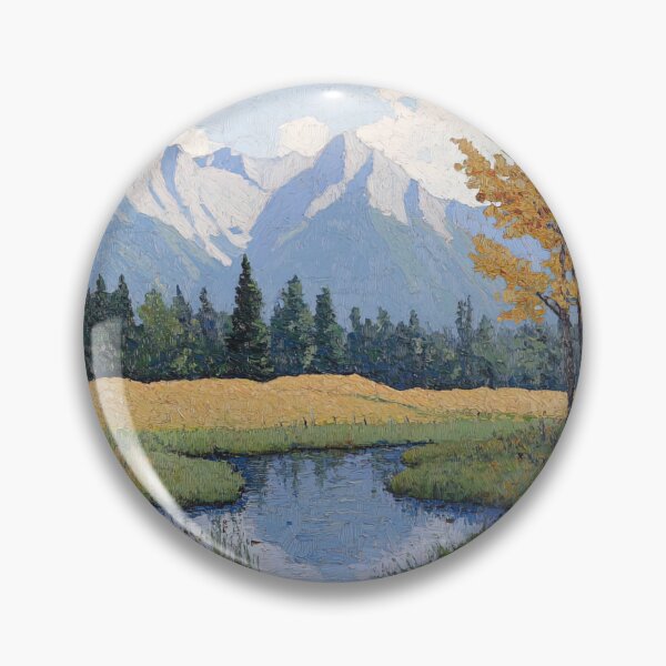 Item preview, Alberta | Post-impressionist painting style designed and sold by ComicsFactory.