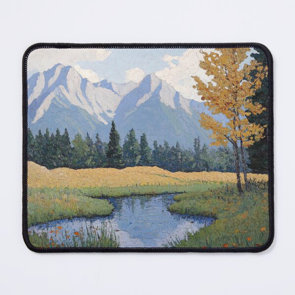 Item preview, Alberta | Post-impressionist painting style designed and sold by ComicsFactory.
