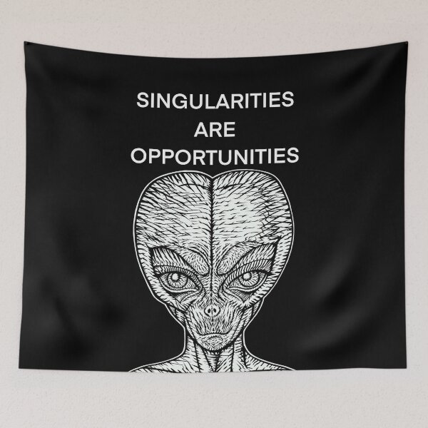 Item preview, SINGULARITIES ARE OPPORTUNITIES - the alien words .7 designed and sold by lautir.